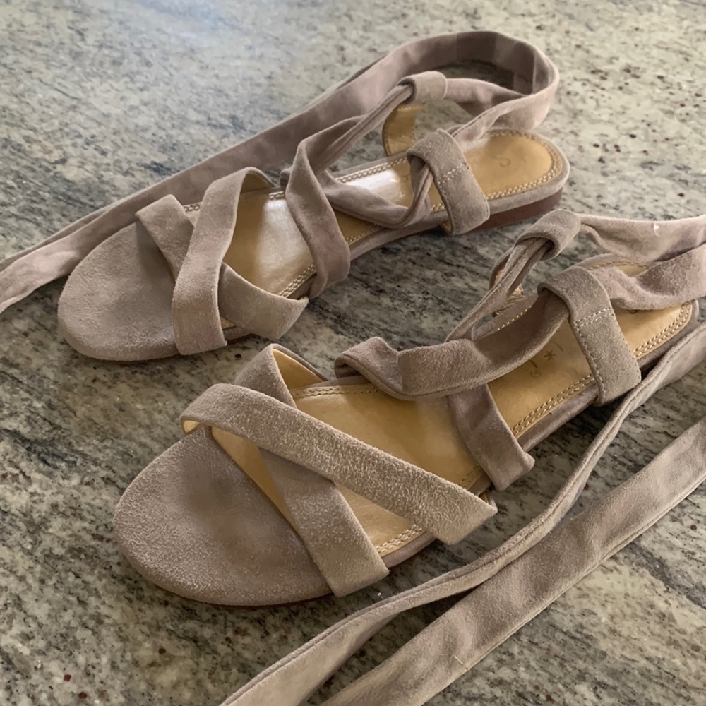 Splendid Lace Up Sandals